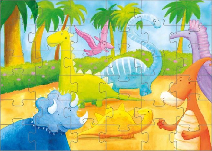 PUZZLE DEINOSAuROS 36 TEM.