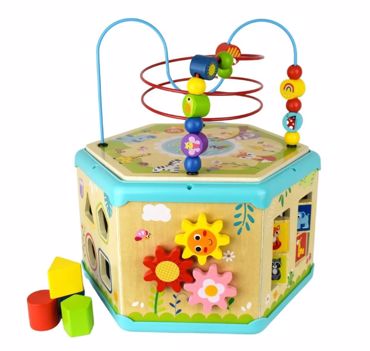 ΞΥΛΙΝΟΣ ΚΥΒΟΣ ΔΡΑΣΤΗΡΙΟΤΗΤΩΝ 7 ΣΕ 1