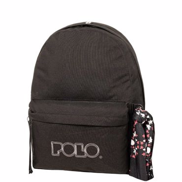 POLO ΣΑΚΙΔΙΟ ORIGINAL SCARF ΜΑΥΡΟ