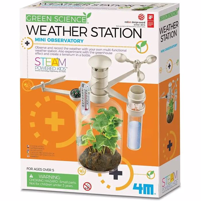 4M TOYS KATASKEuI METEOROLOGKOS STAThMOS