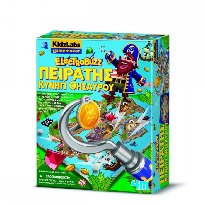 4M TOYS PEIRATIS ELECTROBUZZ EPITRAPEZIO PAIXNIDI