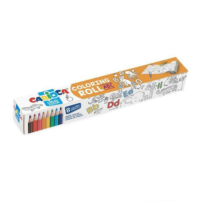 SET ZOGAFIKIS CARIOCA COLORING ROLL ABC