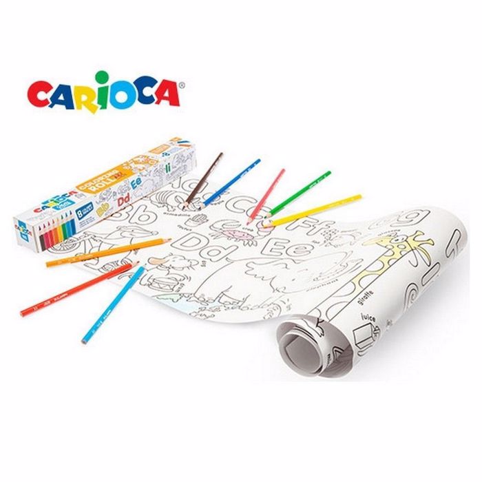 SET ZOGAFIKIS CARIOCA COLORING ROLL ABC