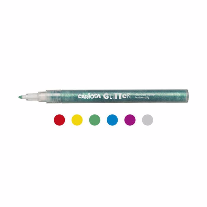 MARKADOROI CARIOCA SET GLITTER 6 xrom.