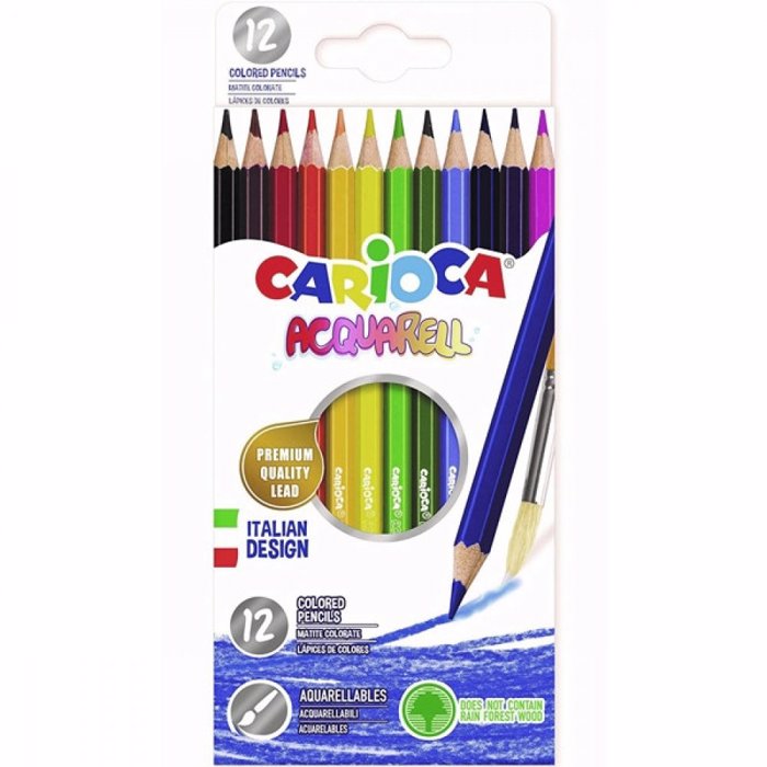 KRAGON XuLINA CARIOCA AKOuARELLAS 12 xrom.