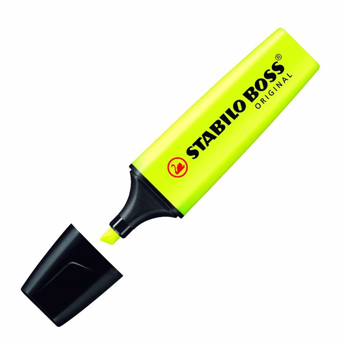 uPOGAMMISTIS STABILO BOSS FLUO KITRINO