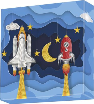 DIAMOND DOTZ ΚΑΜΒΑΔΑΚΙ 22*22CM SPACED OUT