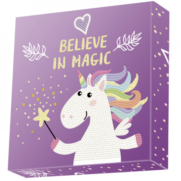 DIAMOND DOTZ KAMBADAKI 22*22CM BELIEVE IN MAGIC