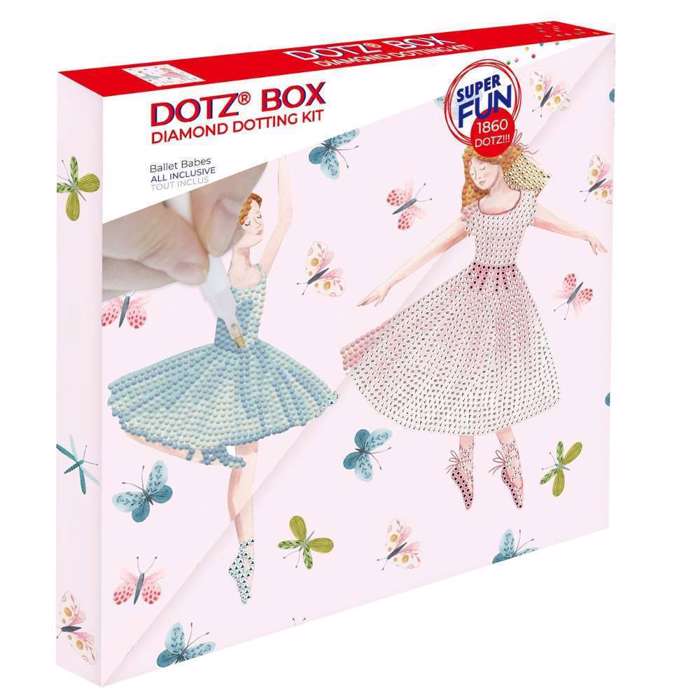 DIAMOND DOTZ KAMBADAKI 28*28CM BALLET BABES