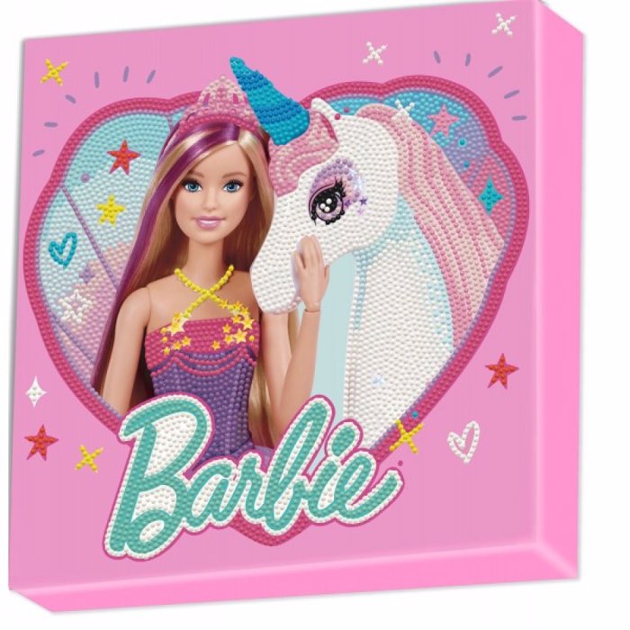 DIAMOND DOTZ KAMBADAKI 28*28CM BARBIE I BELIEVE