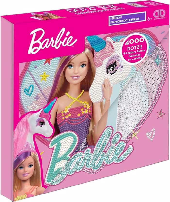 DIAMOND DOTZ KAMBADAKI 28*28CM BARBIE I BELIEVE