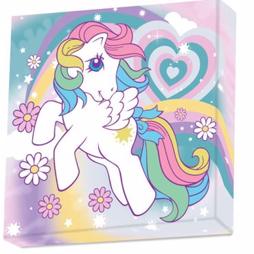 DIAMOND DOTZ ΚΑΜΒΑΔΑΚΙ 28*28CM RETRO PONY, MY LITTLE PONY