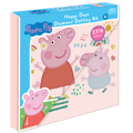 DIAMOND DOTZ KAMBADAKI 28*28CM HAPPY DAYS,PEPPA PIG