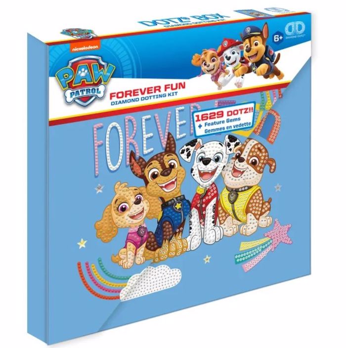 DIAMOND DOTZ KAMBADAKI 28*28CM PAW PATROL