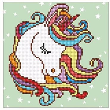 DIAMOND DOTZ FUN UNICORN