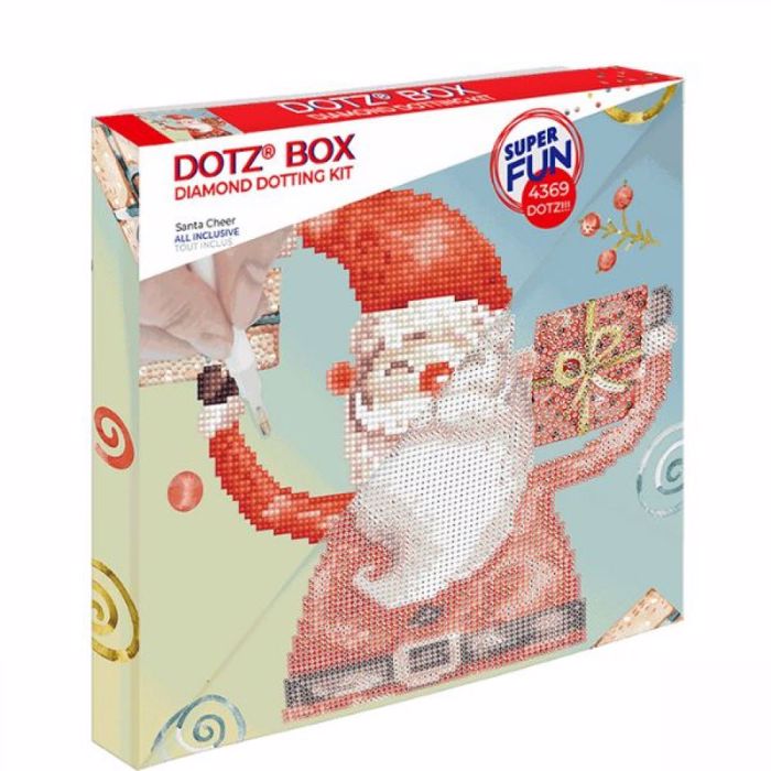 DIAMOND DOTZ KAMBADAKI 28*28CM SANTA CHEER