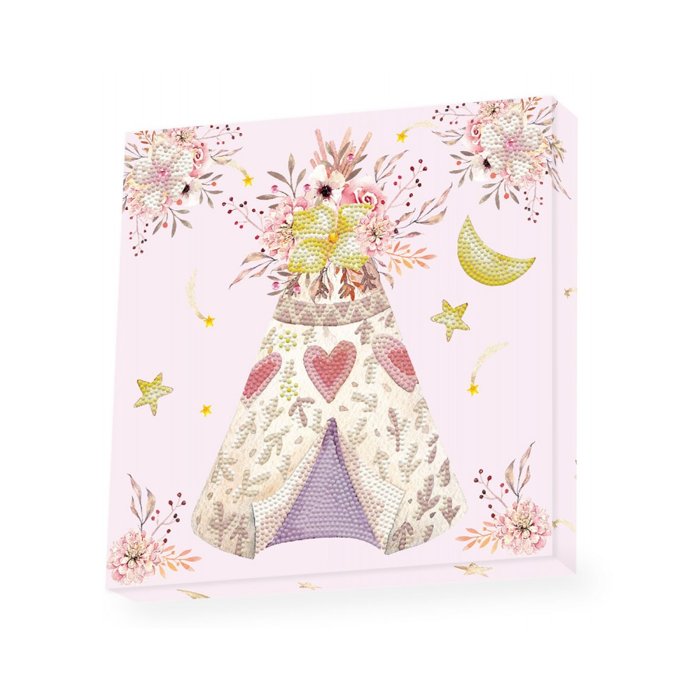 DIAMOND DOTZ KAMBADAKI 28*28CM DREAMY TEE PEE