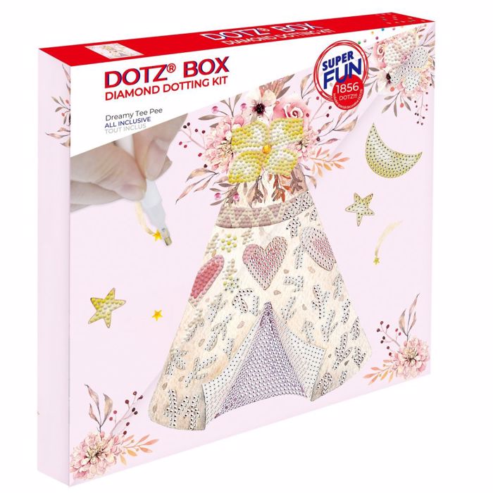 DIAMOND DOTZ KAMBADAKI 28*28CM DREAMY TEE PEE