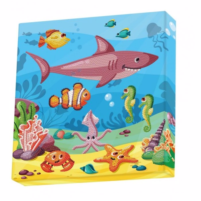 DIAMOND DOTZ KAMBADAKI 28*28CM IN THE OCEAN