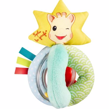 SOPHIE LA GIRAFE ΠΟΛΥΧΡΩΜΗ ΚΟΥΔΟΥΝΙΣΤΡΑ ΜΕ ΧΑΝΤΡΕΣ