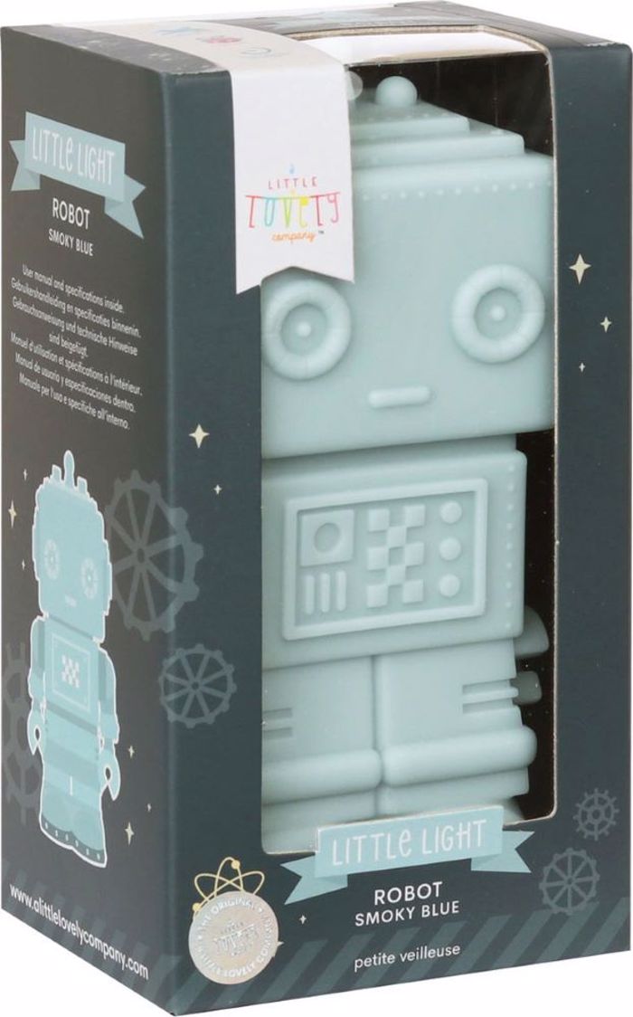 FOTAKI NuKTOS LITTLE LIGHT ROBOT SMOKEY BLUE
