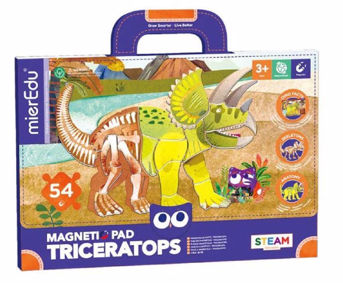 MIEREDU MAGITIKO PUZZLE TRICERATOPS 54tmx.