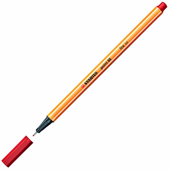 MARKADOROS GAFIS STABILO POINT 88/40 KOKKINO
