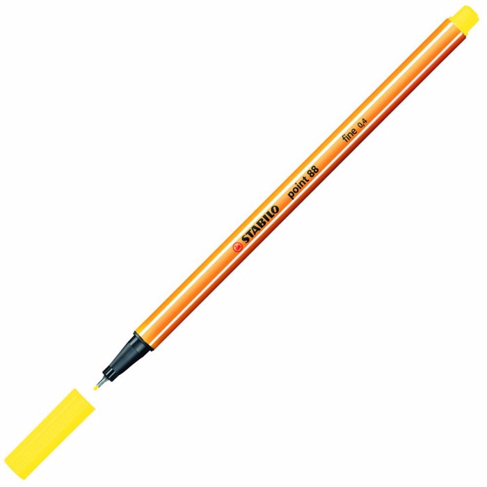 MARKADOROS GAFIS STABILO POINT 88/024 NEON KITRINO
