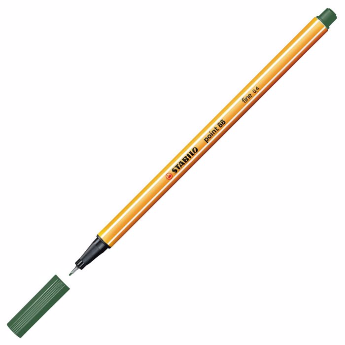 MARKADOROS GAFIS STABILO POINT 88/63 SKOuRO PRASINO