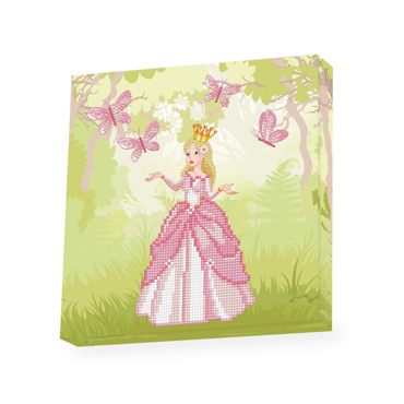 DIAMOND DOTZ ΚΑΜΒΑΔΑΚΙ 28*28CM PRINCESS ADVENTURE