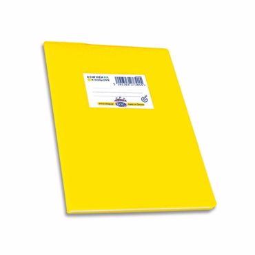 SKAG ΤΕΤΡΑΔΙΟ (ΔΙΕΘΝΕΣ) ΜΕ ΚΑΛΥΜΜΑ ΚΙΤΡΙΝΟ 17X25 ΡΙΓΕ 50Φ 60ΓΡ