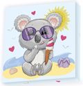 DIAMOND DOTZ KAMBADAKI 22*22CM KOALA CREAM