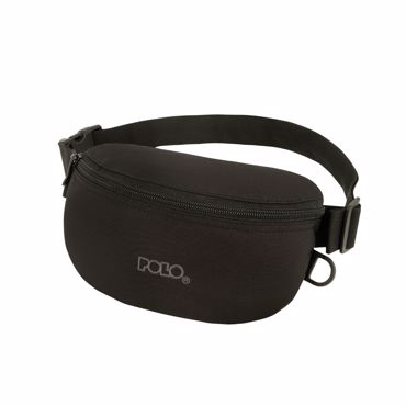 POLO ΤΣΑΝΤΑΚΙ ΜΕΣΗΣ COLOUR SIMPLE ΜΑΥΡΟ