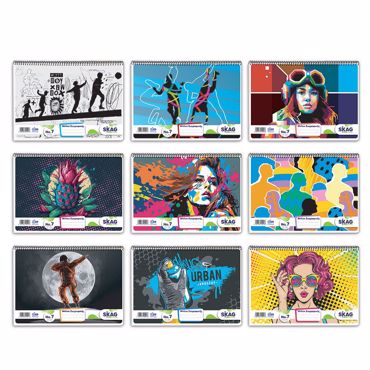 SKAG ΜΠΛΟΚ ΖΩΓΡΑΦΙΚΗΣ Ν.7 23x32cm 51Φ