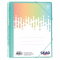 SKAG SOuPL SPIRAL A4 40Th ME LASTIXO & ThIKI-PASTEL XROMATA