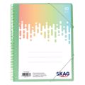 SKAG SOuPL SPIRAL A4 40Th ME LASTIXO & ThIKI-PASTEL XROMATA