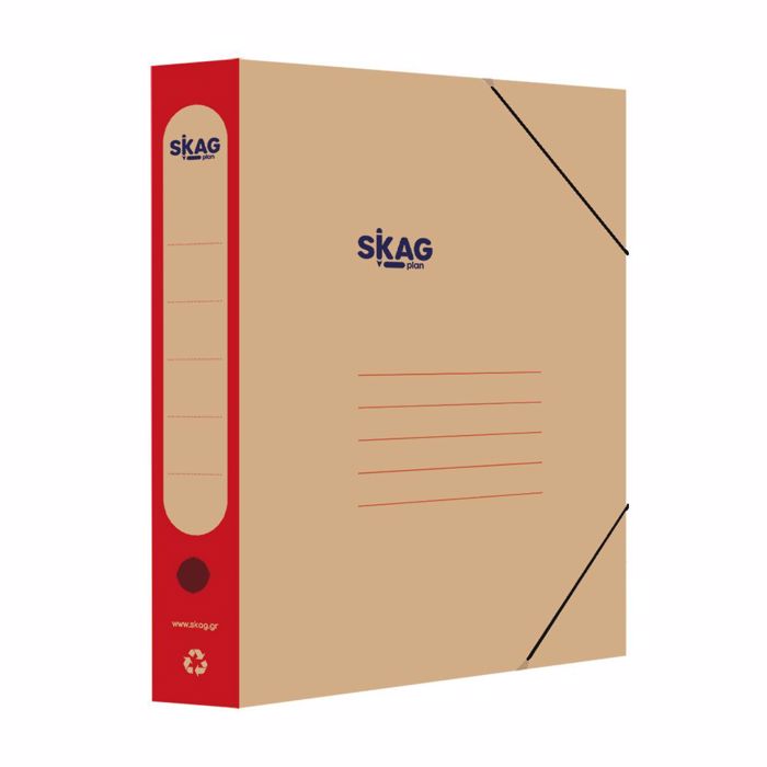 SKAG XARTINO KOuTI ME LASTIXO ME RAXI 5.5cm