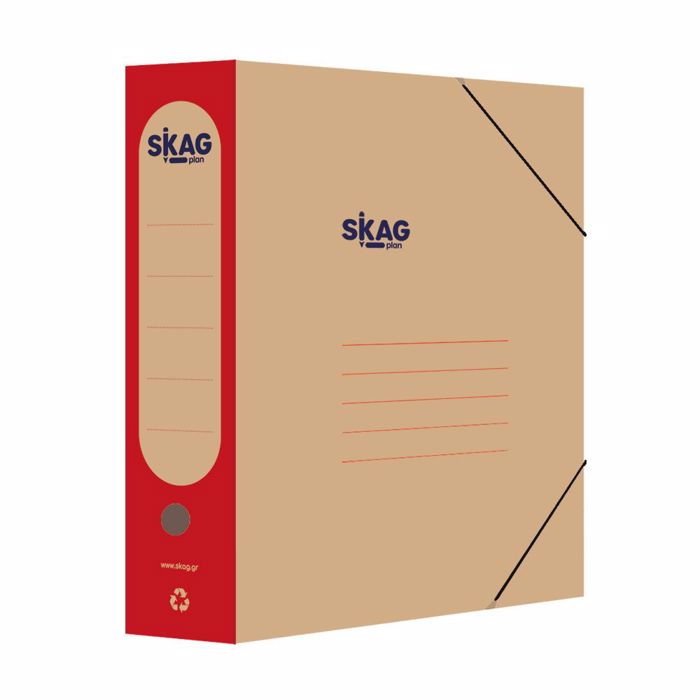 SKAG XARTINO KOuTI ME LASTIXO ME RAXI 8.5cm