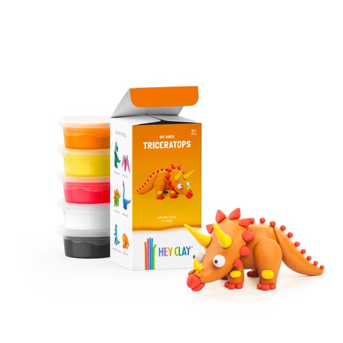 HEY CLAY TRICERAPTORS