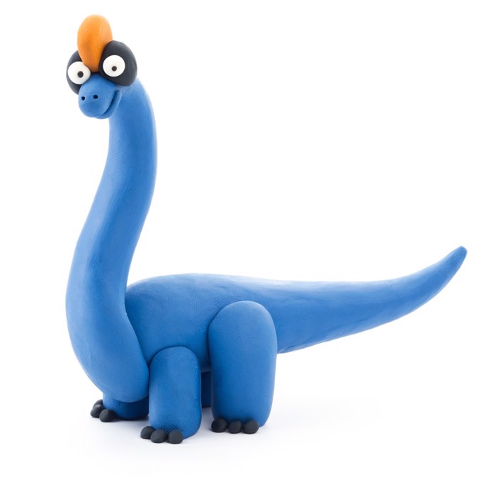 HEY CLAY BRACHIOSAURUS
