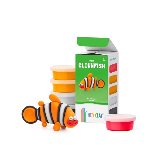 HEY CLAY CLOWNFISH