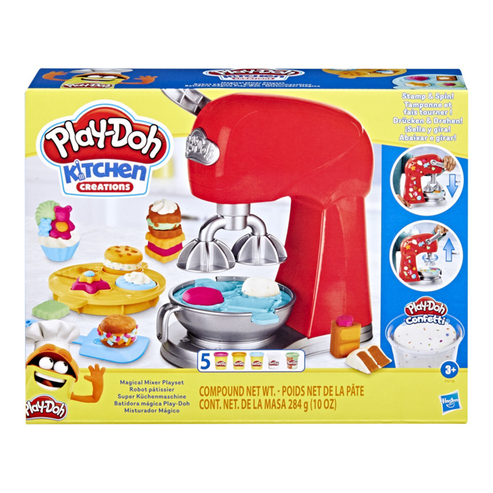 PLAY DOH KATASKEuES ME PLASTELINI- MAGICAL MIXER PLAYSET