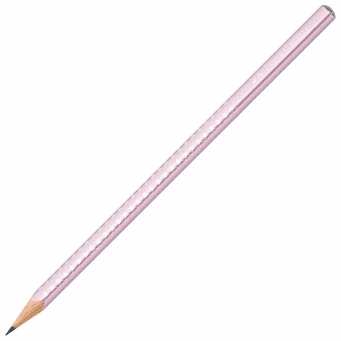 MOLuBI FABER CASTELL SPARKLE GRIP METALLIC ROZ