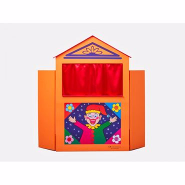 ΚΟΥΚΛΟΘΕΑΤΡΟ ΞΥΛΙΝΟ ΤΥΠΟΥ Α ΠΟΡΤΟΚΑΛΙ 89*59εκ