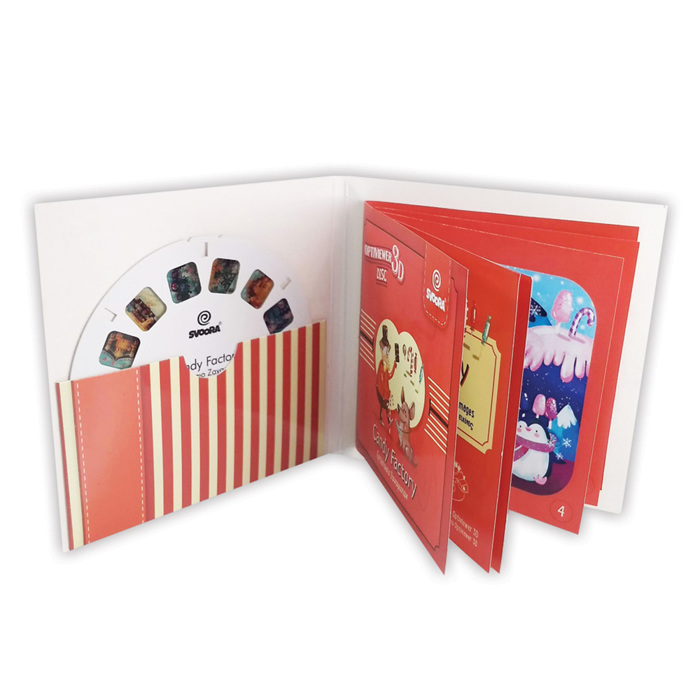 SVOORA OPTIVIEWER 3D DISKOS- CANDY FACTORY