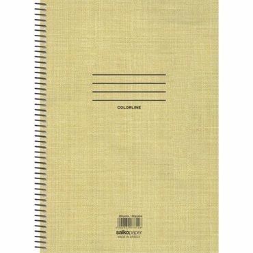 SALKO ΤΕΤΡΑΔΙΟ ΣΠΙΡΑΛ A4 COLORLINE 120φ./4θ.