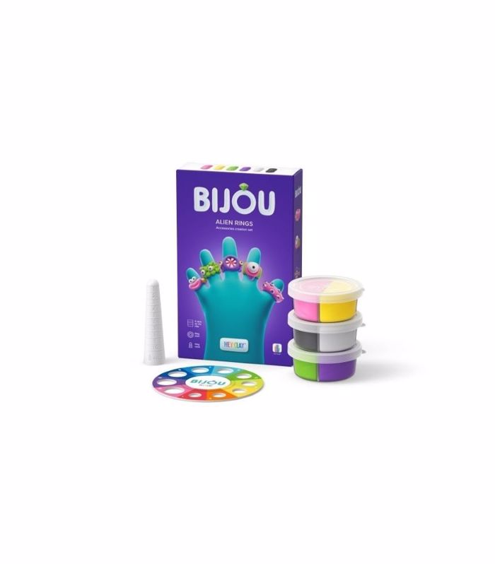 HEY CLAY BIJOU ALIEN RINGS