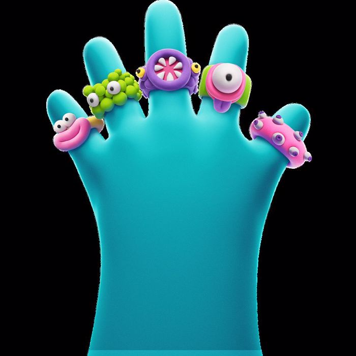 HEY CLAY BIJOU ALIEN RINGS