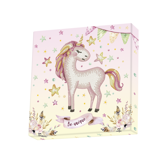 DIAMOND DOTZ KAMBADAKI 28*28CM UNICORN BE UNIQUE