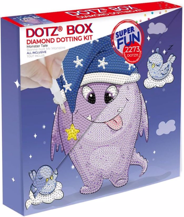 DIAMOND DOTZ KAMBADAKI 22*22CM MONSTER TALE